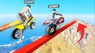 LOGGY TRIED ULTIMATE MEGA RAMP CHALLENGE | GTA 5