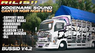 KODENAME SOUND CANTER NGIR NGIR ETS2 BUSSID V4.2 | SUPPORT MOD