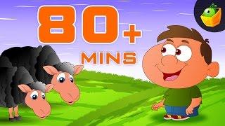 Baa Baa Black Sheep And More Rhymes - 80 Plus Mins Collection Of English Nursery Rhymes  For Kids