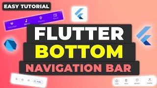 Flutter Bottom Navigation Bar Tutorial | BottomNavigationBar Widget Guide