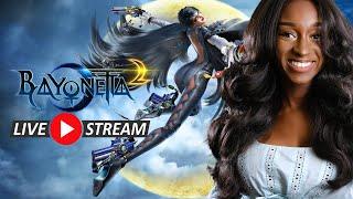 BAYONETTA 2 DAY 1 | FIRST PLAYTHROUGH! | no backseating | Switch