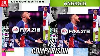 FIFA 21 Nintendo Switch Vs Android