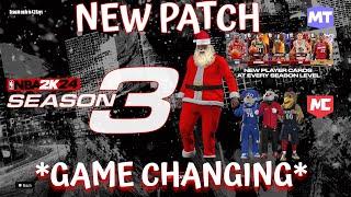 *NEW* NBA 2K24 PATCH IS GAME CHANGING! 2K FIXED The GAME? (NBA 2K24 SEASON 3 UPDATE / PATCH NOTES)