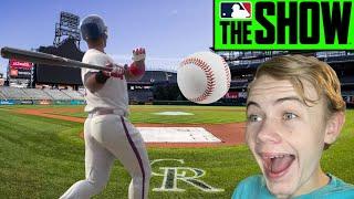 OPPOSITE FIELD HOME RUN!!!!! (MLB The Show 24 Road to the Show S3 Ep6)