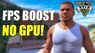 GTA 5 FPS Boost For Low-End Gpu or Integrated Graphics! | Victor Parvesh Gaming