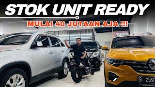 UPDATE STOK READY !!! BANYAK UNIT BARU MASUK MULAI 40 JUTAAN AJA !!!