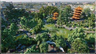 Exploring a Beautiful Highly Detailed Chinese Garden in Planet Zoo