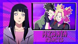 Hinata reacts to CHAD SHIKAMARU