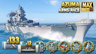 Cruiser Azuma: Not afraid of super ships - World of Warships