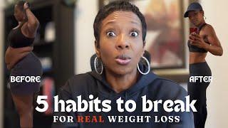 5 Things I Stopped Doing to Lose 90 Pounds | How to Lose Weight