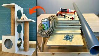 How To Make Cat Scratching Post Easy | DIY