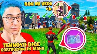 BARA PER VINCERE LA SKIN nel TEKNOYD DICE a PINNACOLI PENDENTI su FORTNITE