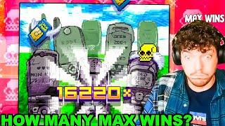 MAX WIN WORLD RECORD FOR MOST MAX WINS IN ONE SITTING!