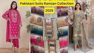 Pakistani Suits Ramzan Collection | Suits Wholesale Market Surat | Dress Material Factory Outlet