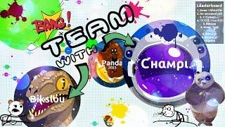 Agar.io TEAM with Champi & Bikslou