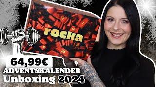 Viele Sorten! ‍️ ROCKA Nutrition Adventskalender 2024 Inhalt