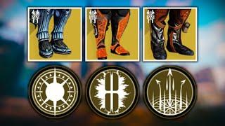 ALL Splicer Exotics (Star-Eater Scales, Boots of the Assembler, & Path of Burning Steps) | Destiny 2