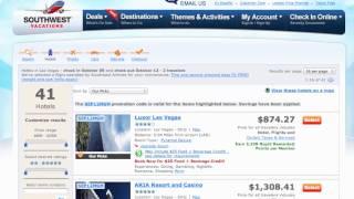 Southwest Vacations Coupon Code - How to use Promo Codes and Coupons for Southwestvacations.com