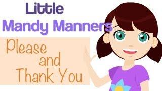 Please and Thank You | Little Mandy Manners | TinyGrads | Children's Videos | Character Songs