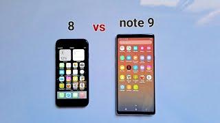 iPhone 8 vs Samsung Galaxy note 9 speed test | comparison 2023