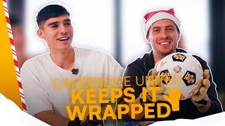 Keeps it WRAPPED!  Vicente Reyes & Jack Stevens Christmas challenge!