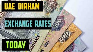 UAE Dirham Exchange rate today