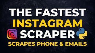 The Fastest Instagram Scraper | How To Scrape Instagram Faster