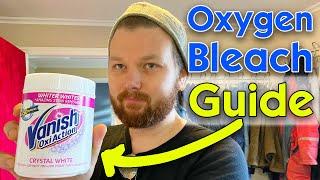 How to Use Oxygen Bleach In Your Washer (Step-by-step guide)