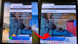 Unlock Full Screen Mode for any Apps on Any Samsung Galaxy Z Fold Series Phone