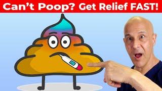 Can’t Poop? 10 Easy Ways to Relieve Constipation FAST!   Dr. Mandell