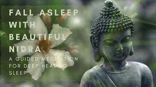 FALL ASLEEP WITH BEAUTIFUL NIDRA a guided SLEEP meditation for deep healing sleep