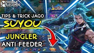 CARA MAIN SUYOU HERO BARU JUNGLER | BUILD & EMBLEM SUYOU TERSAKIT | PARAH INI HERO OP BANGET - MLBB