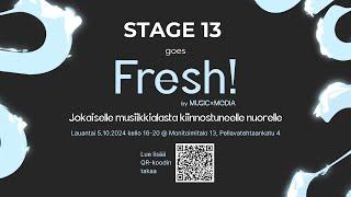 Stage 13 Goes Fresh!: SCENE, E.E.Sekopoltsit, Sarama, Kiertorata