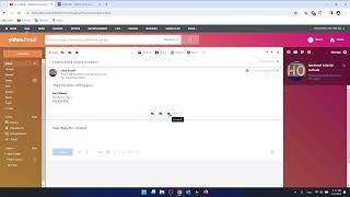 How to Forward an Email in Yahoo Mail