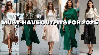 Stay On-Trend in 2025: Must-Have Outfits to Elevate Your Wardrobe!!