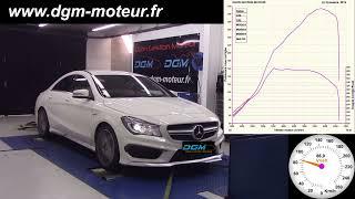  411 ch  dans cette MERCEDES Classe CLA 45 AMG 2.0L en EVO1