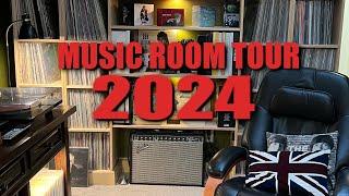 Music Room Tour 2024: Music by First Boy On The Moon!