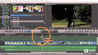 Final Cut Pro X 106: Titles Effects and Compositing - 32 Slow Motion Effects