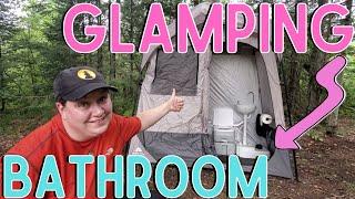 ULTIMATE GLAMPING TOILET AND SHOWER - Ivation Shower | Portable Shower | Regargeble Shower