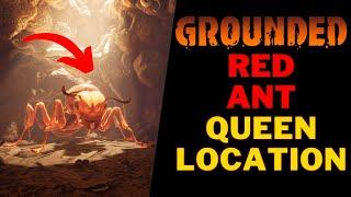 Where To Find The Red Ant Queen in Grounded | Red Ant Queen Location