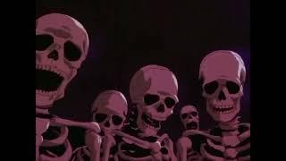 Skeletons staring at you meme