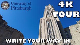 University of Pittsburgh Tour [4K] + Essay Tips #pittsburgh #collegetour #essay