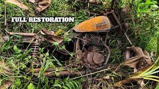 FULL RESTORATION 1977 HONDA CG-125 | Rebuild HARLEY MODELS Abandoned - TimeLapse