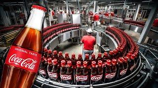 How Coca-Cola is Made In Factory | Largest Beverage Factory Tour