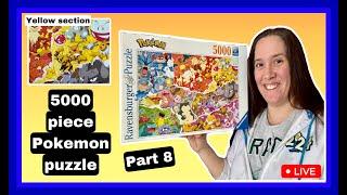 5000 PIECE Pokemon All Stars puzzle by Ravensburger - LIVESTREAM part 8