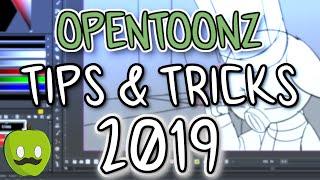 7 Tips and Tricks For FASTER WORKFLOW In Opentoonz 1.3