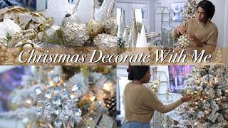 CHRISTMAS DECORATE WITH ME 2021 | LIVING ROOM CHRISTMAS TOUR