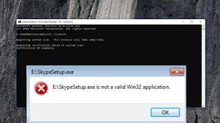 Cara mengatasi error “is not a valid Win32 application” saat membuka aplikasi Windows 11/10