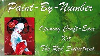 It's a Paint By Number! Unboxing Craft-Ease The Red Seductress