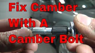 How To fix and adjust Camber with a MOOG Camber Bolt